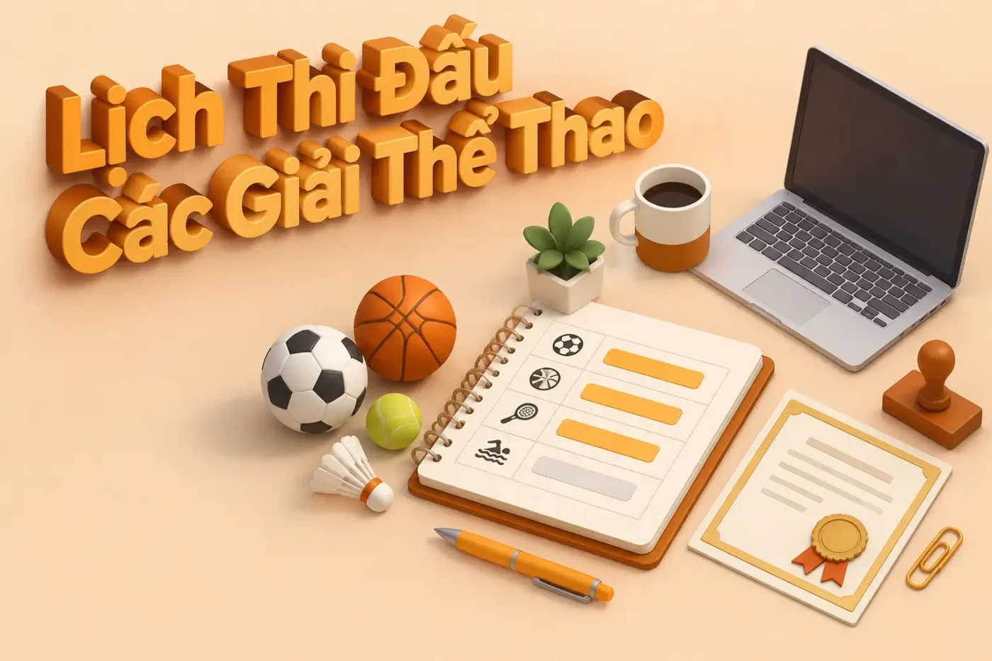 Lịch Thi Đấu Các Giải Thể Thao Sắp Tới Tháng 10/2026